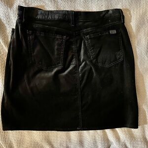 NWOT Jen7 by Seven For All Mankind velvet mini skirt sz 8